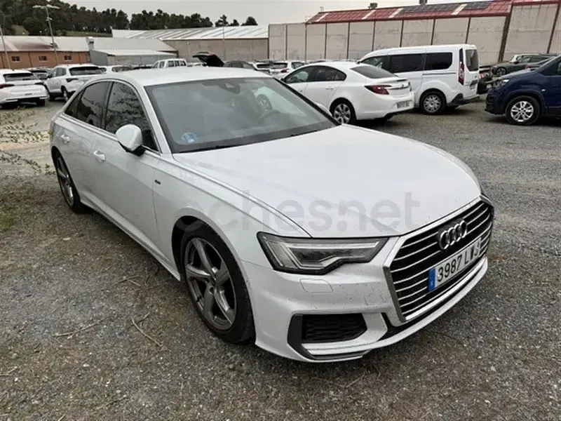 Usado Audi A6 S-Line 204 CV (150 kW) 2022 Blanco Berlina