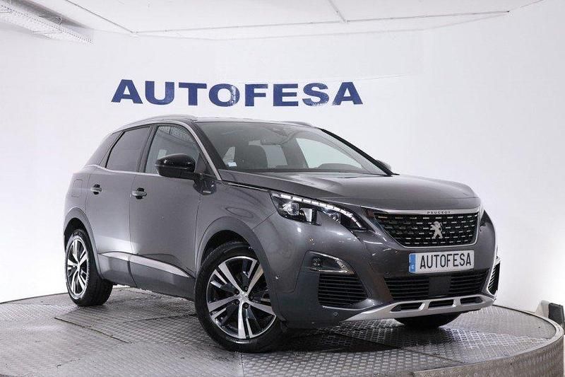 Usado Peugeot 3008 GT-line 130 CV (95 kW) 2018 Gris SUV