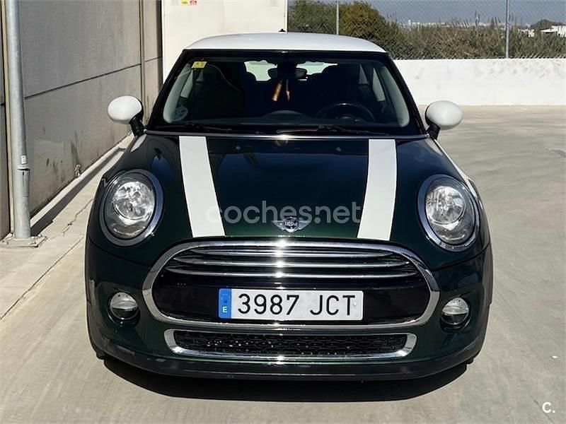 Usado Mini Cooper D 112 CV (82 kW) 2015 Verde Utilitario