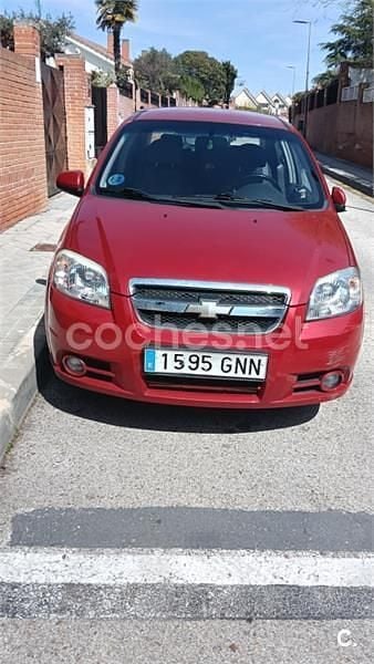 Usado Chevrolet Aveo LT 94 CV (69 kW) 2009 Granate Berlina