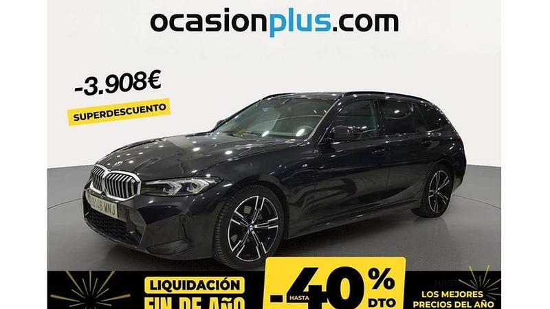 Negro Usado 2024 BMW 320 Familiar | 37.719 € (Un poco caro) - Imagen 1/4