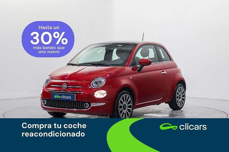 Rojo Usado 2024 Fiat 500 Utilitario | 10.690 € (Precio justo) - Imagen 1/4