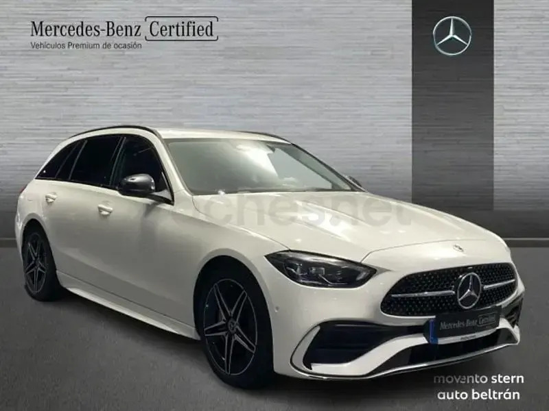 Usado Mercedes C200 163 CV (119 kW) 2022 Blanco Familiar