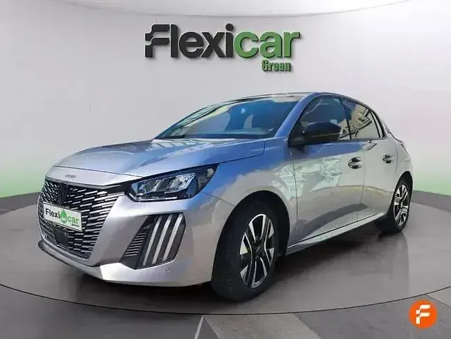 Usado Peugeot 208 Allure 100 CV (73 kW) 2025 Gris Utilitario