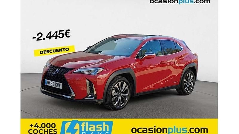 Rojo Usado 2019 Lexus UX 250h Sport Line SUV | 22.228 € (Precio justo) - Imagen 1/4