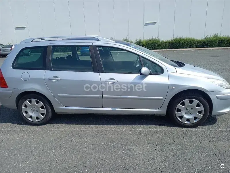 Usado Peugeot 307 90 CV (66 kW) 2007 Gris / plata Familiar