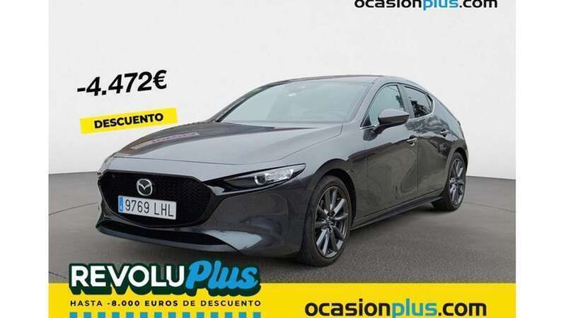 Gris Usado 2020 Mazda 3 Utilitario | 22.000 € (Precio justo) - Imagen 1/1
