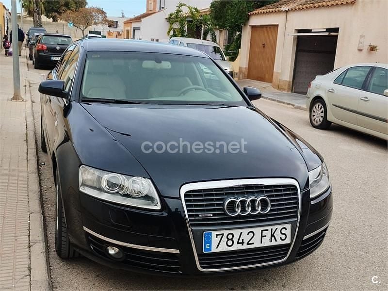 Usado Audi A6 225 CV (165 kW) 2007 Azul Berlina