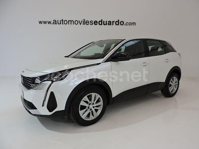 Blanco Usado 2021 Peugeot 3008 Active SUV | 17.500 € (Precio justo) - Imagen 1/4