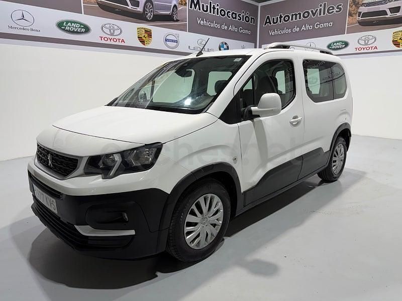 Usado Peugeot Rifter Access 100 CV (73 kW) 2019 Blanco Monovolumen