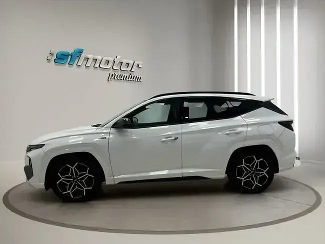 Usado Hyundai Tucson N Line 136 CV (100 kW) 2022 Blanco SUV