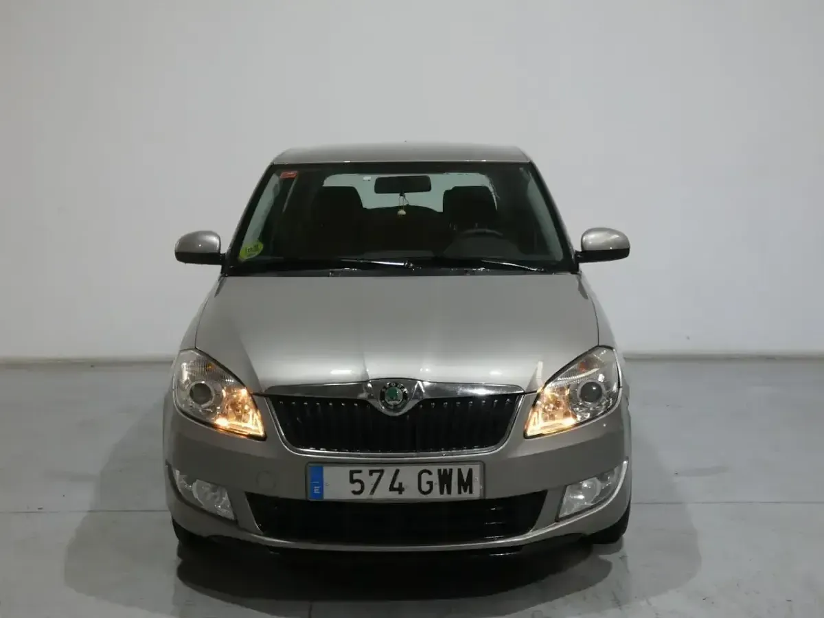 Usado Skoda Fabia Style 105 CV (77 kW) 2010 Gris Utilitario