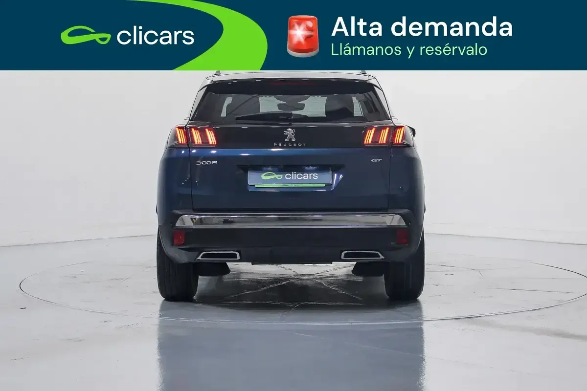 Usado Peugeot 3008 GT 136 CV (100 kW) 2024 Azul SUV