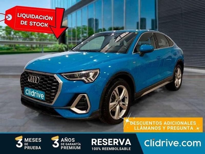 Usado Audi Q3 S-Line 150 HP (110 kW) 2021 Azul SUV
