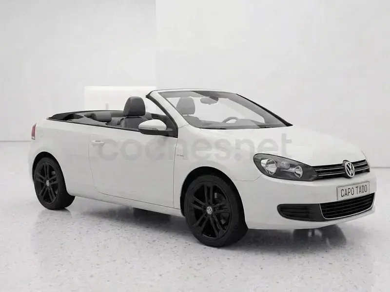 Usado VW Golf Cabriolet 105 CV (77 kW) 2014 Blanco Descapotable