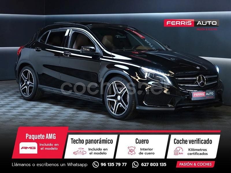 Negro Usado 2014 Mercedes GLA200 AMG line SUV | 20.990 € (Caro) - Imagen 1/4