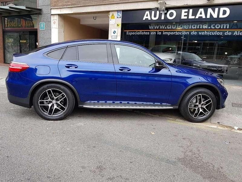 Usado Mercedes GLC220 AMG 170 CV (125 kW) 2017 Azul SUV