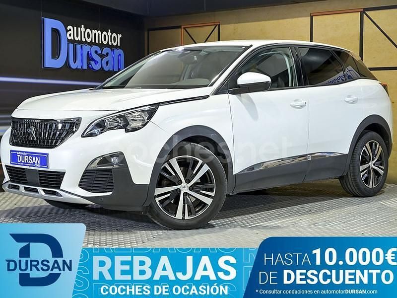 Blanco Usado 2019 Peugeot 3008 Allure SUV | 16.990 € (Un poco caro) - Imagen 1/4