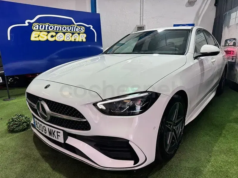 Usado Mercedes C200 163 CV (119 kW) 2023 Blanco Berlina
