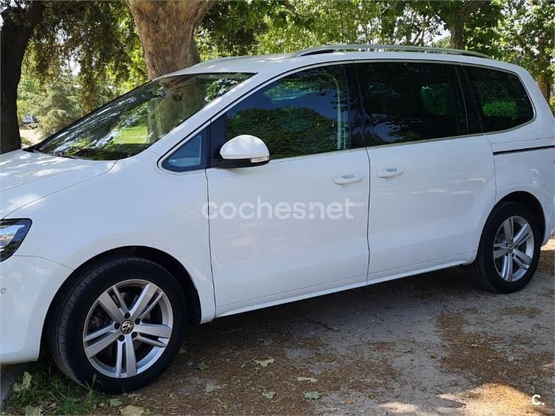 Blanco Usado 2019 VW Sharan Advance Monovolumen | 28.700 € (Precio justo) - Imagen 1/4