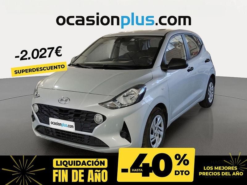 Gris Usado 2022 Hyundai i10 Utilitario | 10.150 € (Precio justo) - Imagen 1/4
