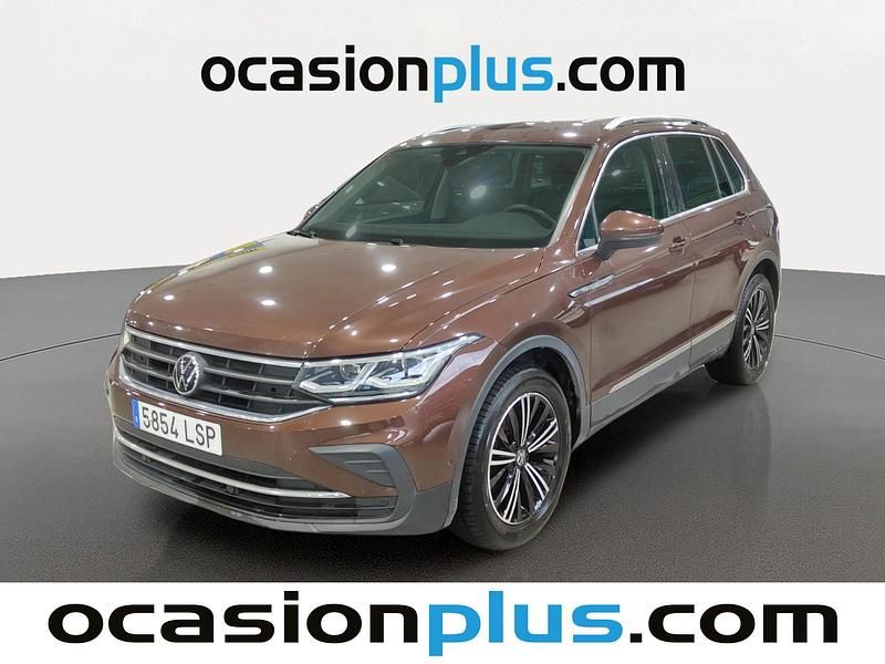 Marrón Usado 2021 VW Tiguan Life SUV | 24.455 € (Buen precio) - Imagen 1/4