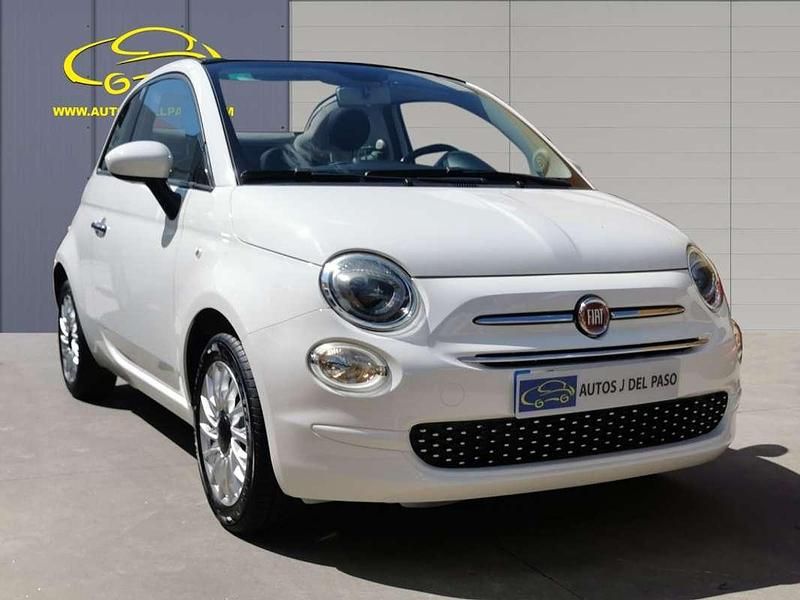 Usado Fiat 500C Lounge 69 CV (50 kW) 2019 Blanco Descapotable