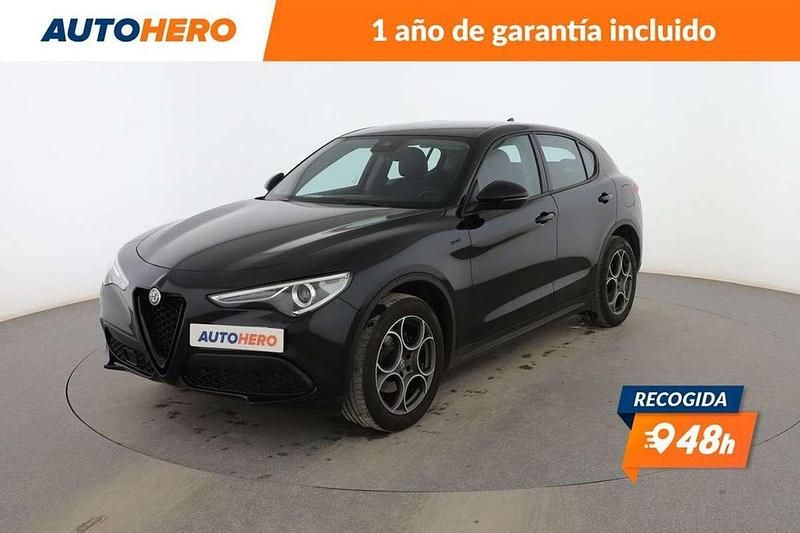 Negro Usado 2021 Alfa Romeo Stelvio Sprint SUV | 29.237 € (Buen precio) - Imagen 1/2
