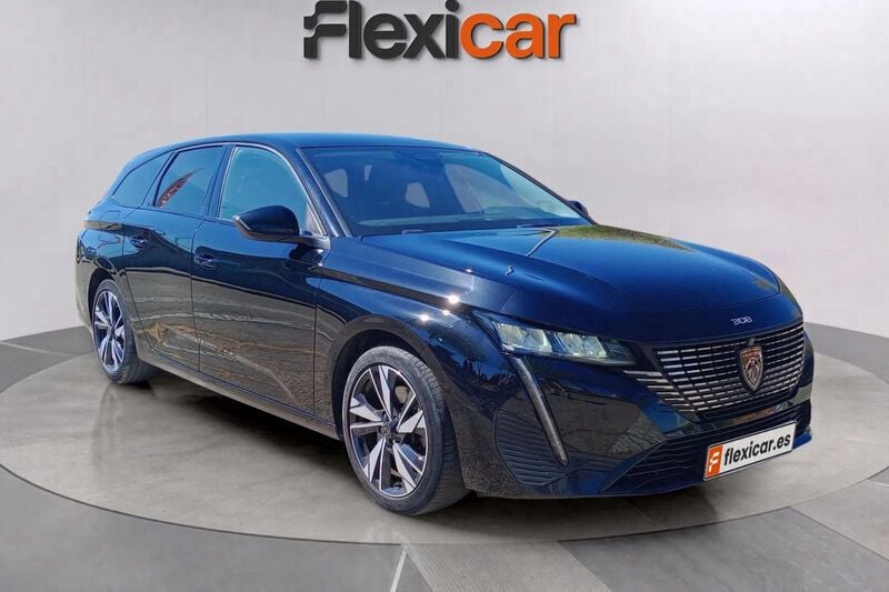 Negro Usado 2022 Peugeot 308 Allure Familiar | 16.590 € (Super precio) - Imagen 1/4