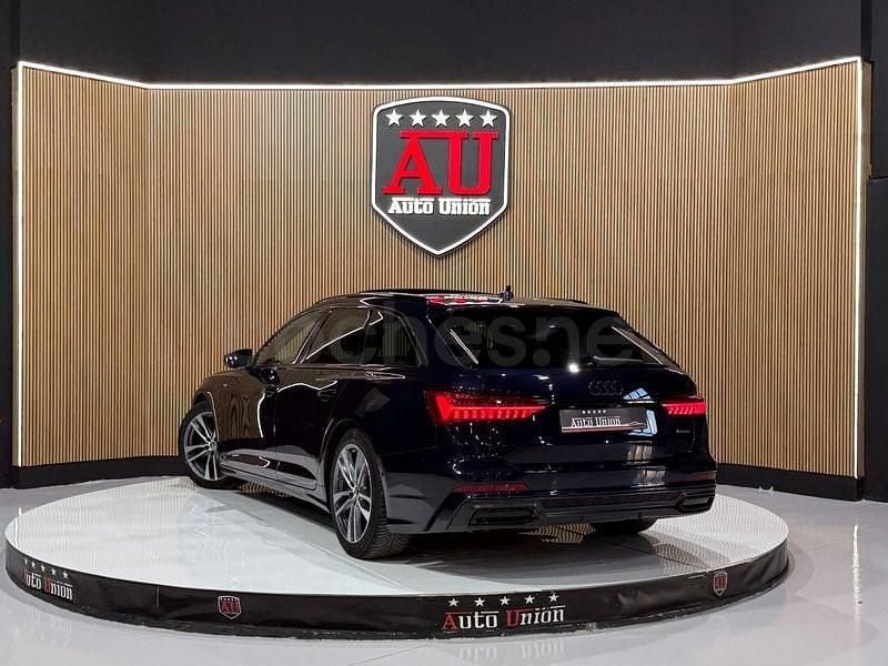 Usado Audi A6 S-Line 286 CV (210 kW) 2018 Azul Familiar