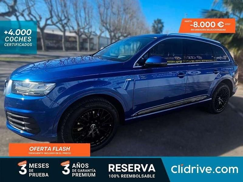Usado Audi Q7 Premium 272 CV (200 kW) 2016 Azul SUV