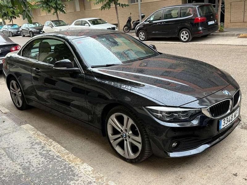 Negro Usado 2018 BMW 430 Cabriolet Descapotable | 31.000 € (Precio justo) - Imagen 1/4