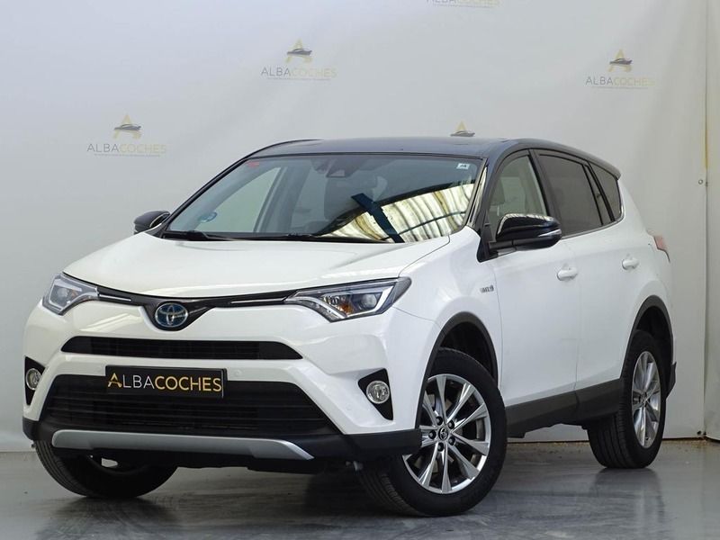 Blanco Usado 2018 Toyota RAV4 Hybrid Advance SUV | 23.490 € (Precio justo) - Imagen 1/4