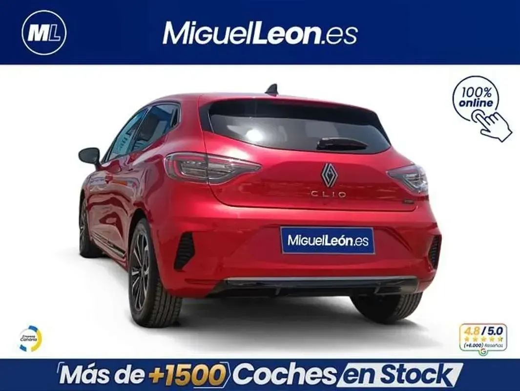 Usado Renault Clio V Techno 140 CV (102 kW) 2024 Rojo Utilitario