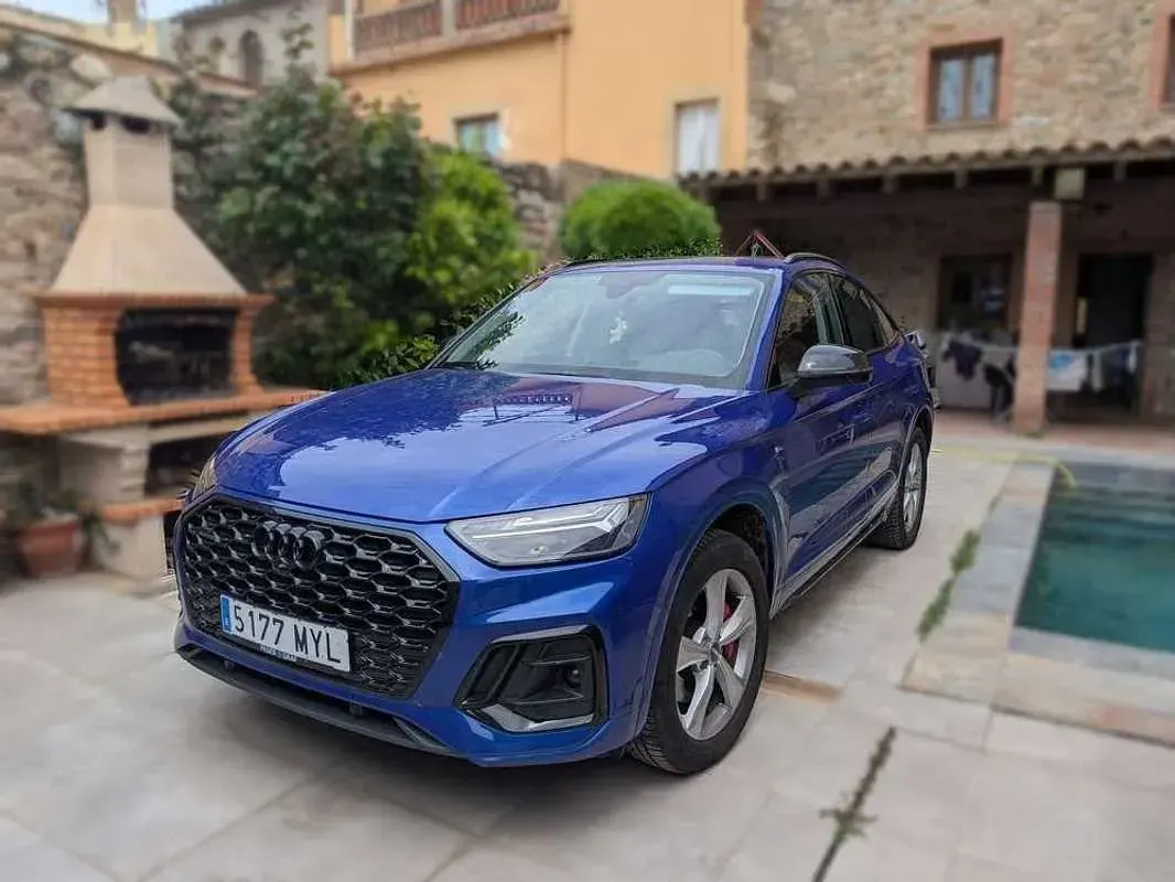 Usado Audi Q5 Premium 367 CV (269 kW) 2021 Azul SUV