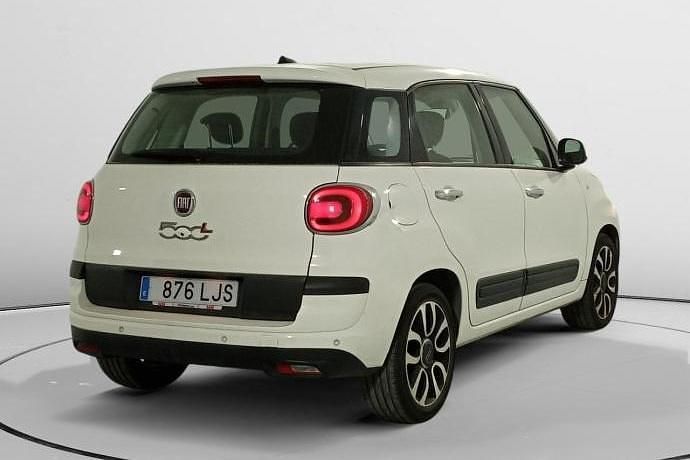 Usado Fiat 500L Mirror 95 CV (69 kW) 2020 Negro Monovolumen