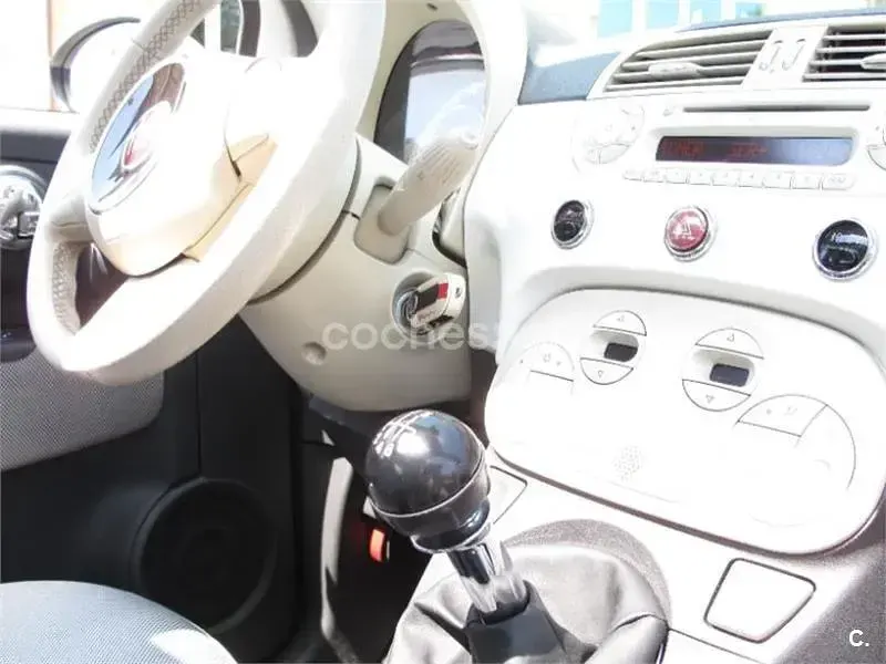 Usado Fiat 500 Lounge 100 CV (73 kW) 2008 Blanco Berlina
