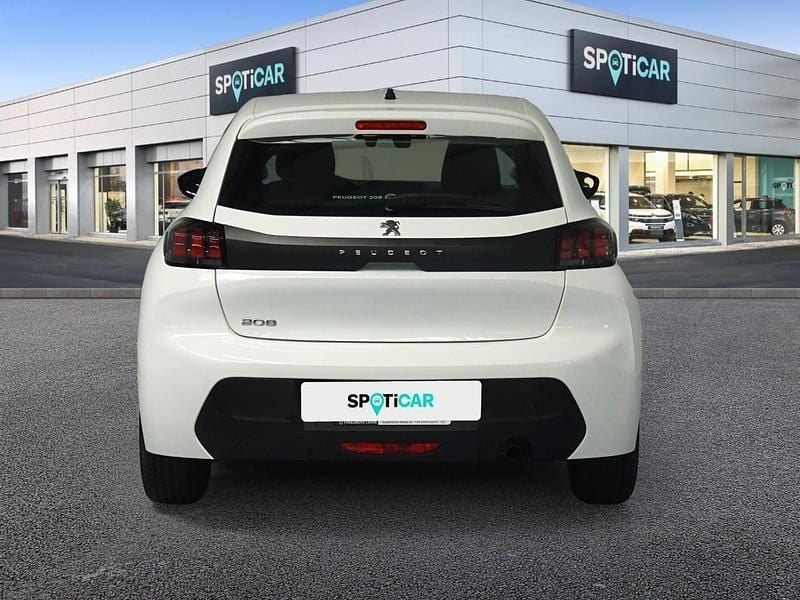 Usado Peugeot 208 75 CV (55 kW) 2021 Blanco Utilitario