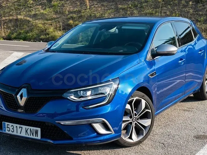 Usado Renault Mégane GT Line GT-Line 115 CV (84 kW) 2018 Azul Berlina