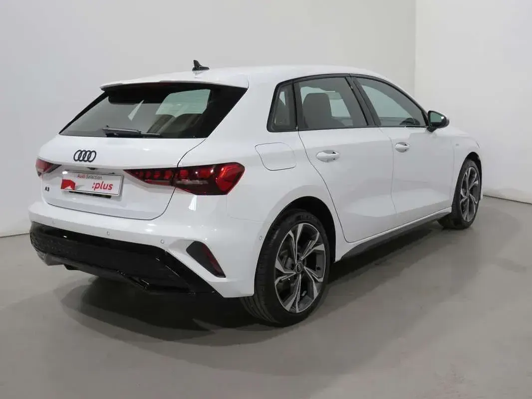 Brugt Audi A3 Sportback e-tron S-Line 204 HK (150 kW) 2025 Hvid Hatchback