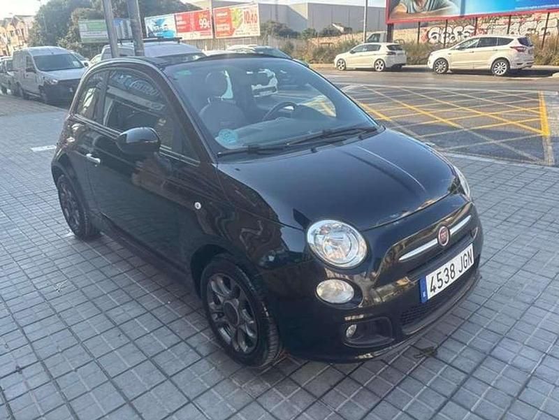 Usado Fiat 500 S 2015 Negro Descapotable