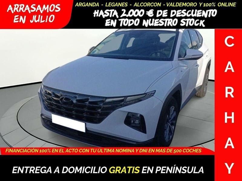 Blanco Usado 2021 Hyundai Tucson SUV | 21.990 € (Buen precio) - Imagen 1/4