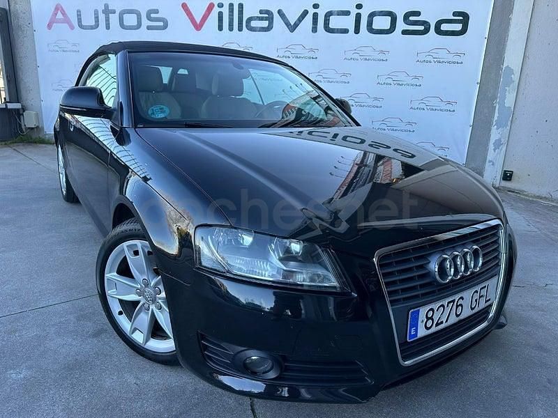 Usado Audi A3 Cabriolet Ambition 200 CV (147 kW) 2008 Negro Descapotable