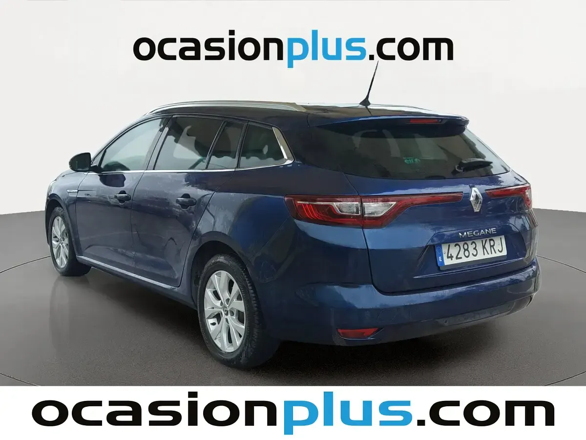 Usado Renault Mégane IV LIMITED 130 CV (95 kW) 2018 Azul Familiar