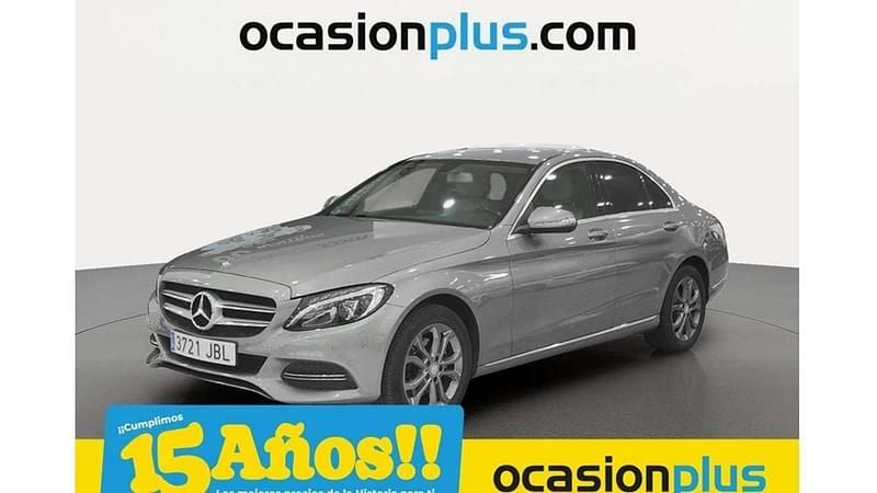 Plateado Usado 2014 Mercedes C220 Berlina | 17.490 € (Precio justo) - Imagen 1/4