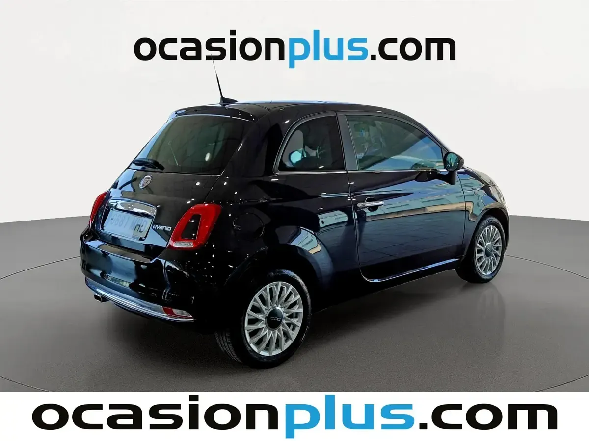 Usado Fiat 500 Club 71 CV (52 kW) 2023 Negro Utilitario