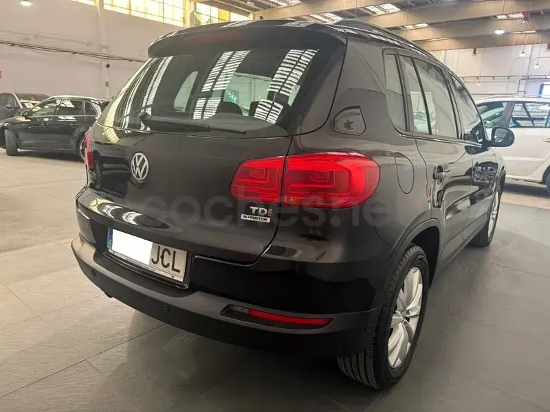 Usado VW Tiguan 110 CV (80 kW) 2015 Negro SUV