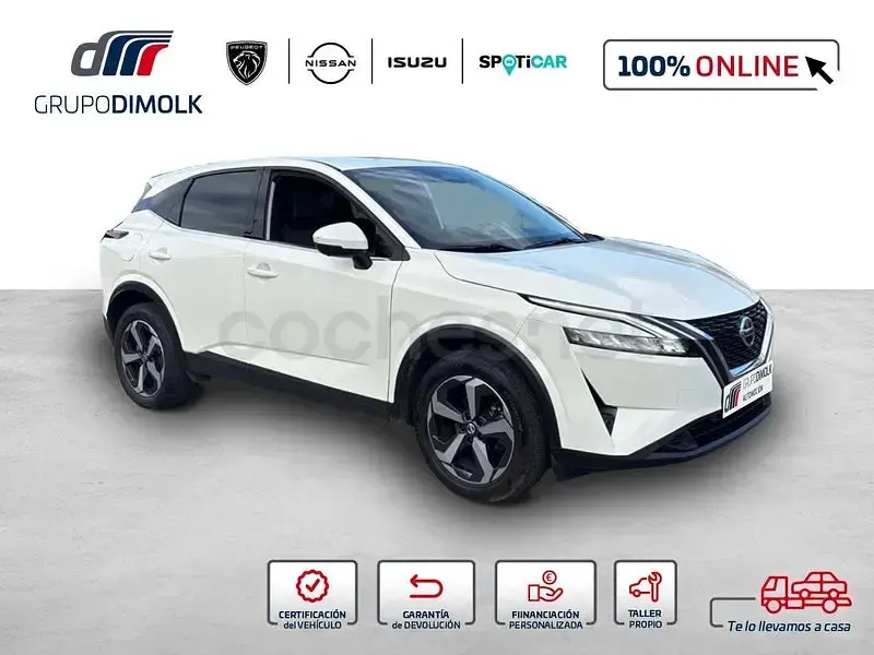 Usado Nissan Qashqai N-Connecta 140 CV (102 kW) 2023 Blanco SUV