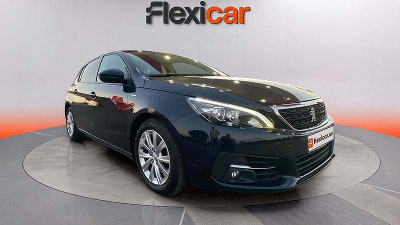 Usado Peugeot 308 Style 131 CV (96 kW) 2020 Azul Utilitario