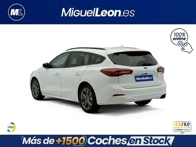 Usado Ford Focus ST-Line 125 CV (91 kW) 2023 Blanco Familiar